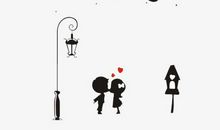 路灯下的爱