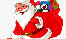 我和圣诞老人一起送礼物