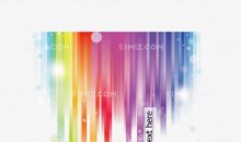 七色的文字如彩虹