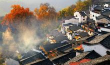 一层薄雾一场秋