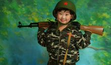 长大后我想当一名军人