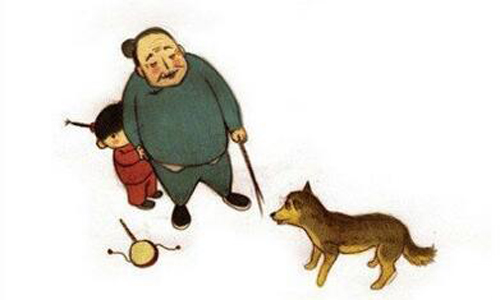 奶奶对我的爱