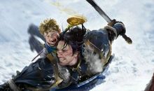 白色闪光中的父爱