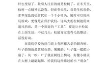 春的脚步作文300字