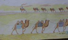 小红马和小骆驼续写