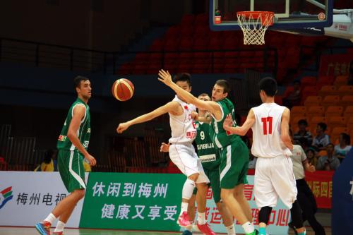 精彩的篮球比赛