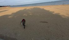 第一次到海边玩