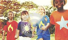 我和朋友比童年