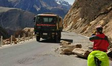 充满回忆的路上