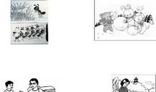 小鸡走丢了看图写话