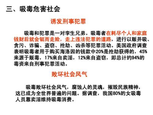 珍惜生命,远离毒品