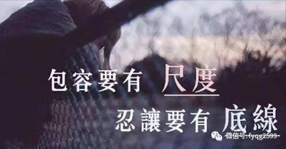 我播下了宽容的种子