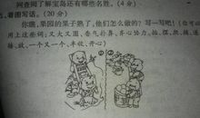 乒乓球又圆了看图写话