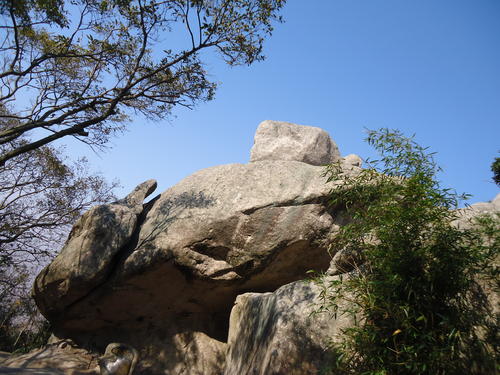 岩山冬季