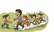 老鹰抓小鸡的游戏作文