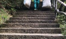 三清山环卫工人