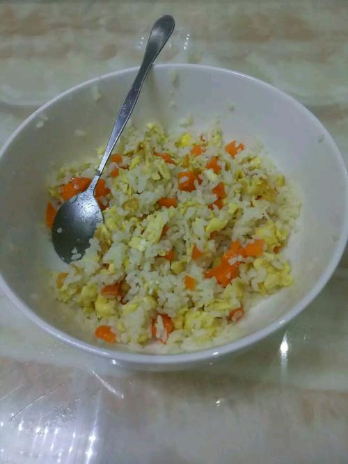 我的特色是炒一碗鸡蛋炒饭