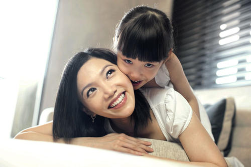 妈妈，女儿长大了
