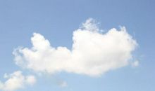 我想化作一朵流浪的云