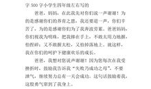 妈妈我想对您说500字作文