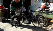 夸夸我们的修车老大爷