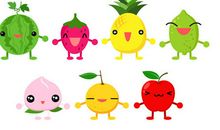 跟着妈妈去买水果