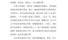 那段烦心的日子