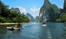 美丽的漓江山水