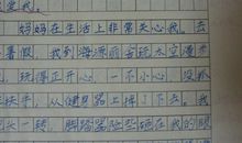 猜猜她是谁三年级作文