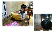 我和妈妈比童年