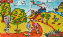 我爱秋天的果园