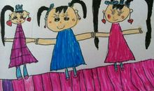 风雨中我长大了