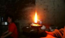 伴我长大的煤油灯