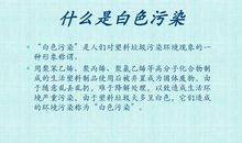 拒绝“白色污染”