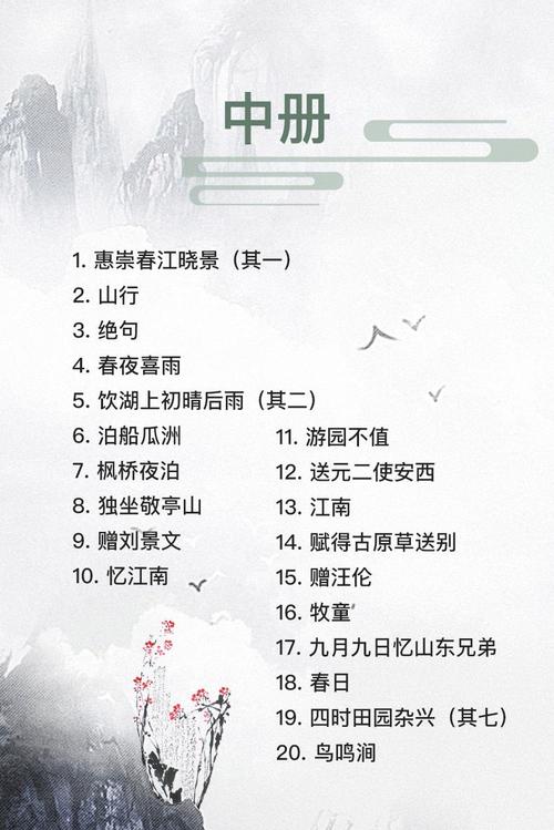 爸爸教我背诵古诗