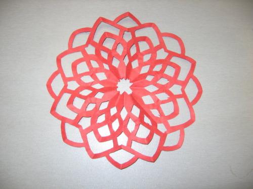 学习切割窗花