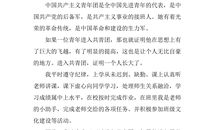 初中在校学生入团申请书（三）