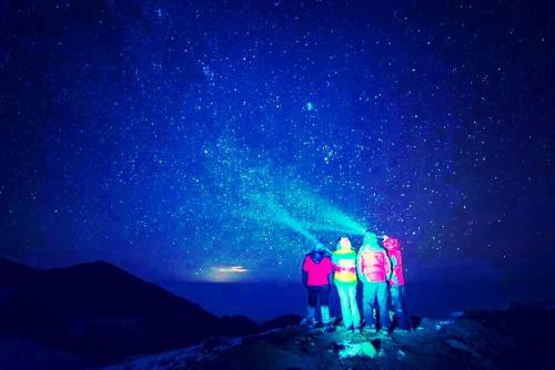 我在星空下
