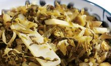 儿时的梅干菜和咸菜