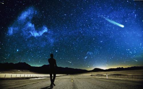仰望星星