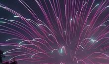 烟花绽放的幸福