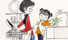 妈妈教我学烧菜