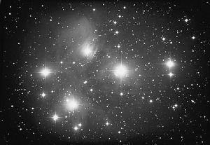 夜空中的星星