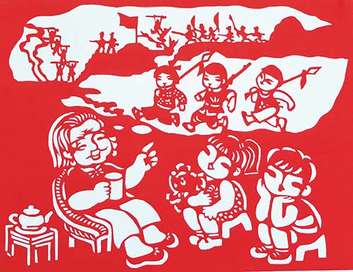 剪纸的故事
