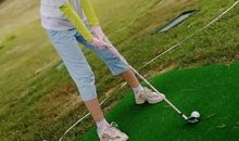 第一次打高尔夫球