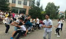 激动人心的拔河赛