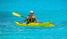 快乐的皮划艇运动