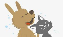 开心的雪地谎言