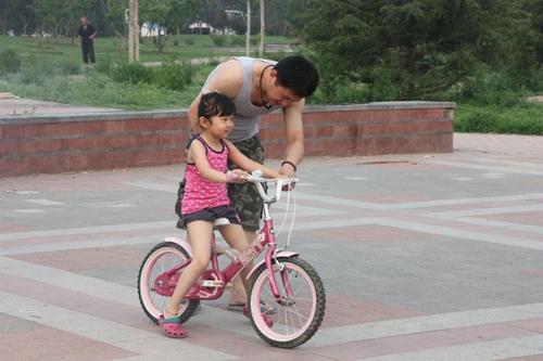 学习骑自行车