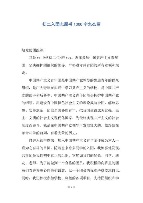 如何在加入联盟的高中生的志愿信中写出1000个单词（2）